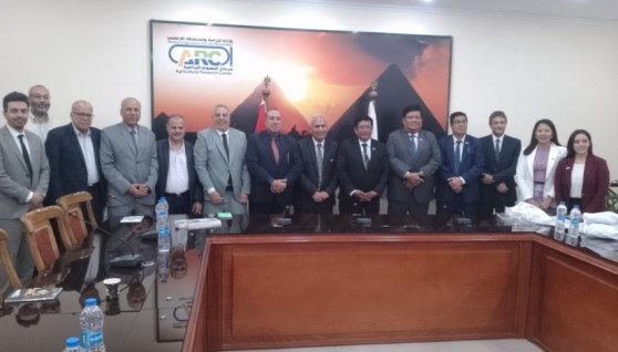 جانب من زيارة الوفد