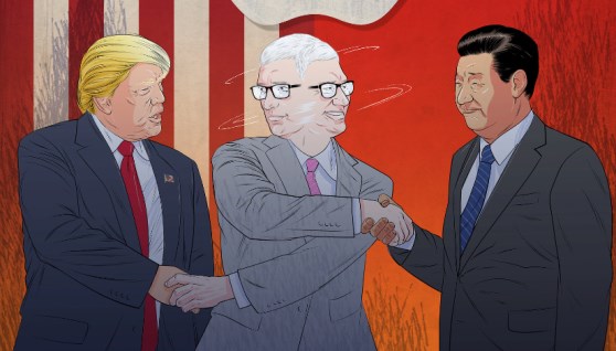 "تيم كوك" يمد الجسور في بكين "تيم كوك" يمد الجسور في بكين