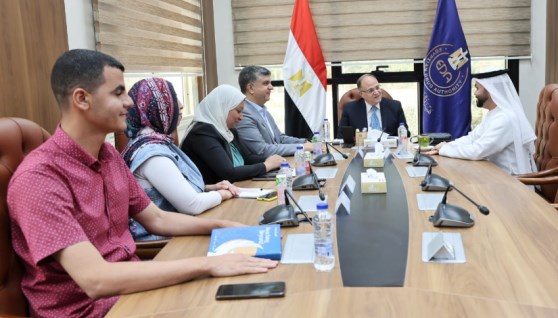 جانب من اجتماع رئيس هيئة الدواء مع وفد شركة وقاية جانب من اجتماع رئيس هيئة الدواء مع وفد شركة وقاية