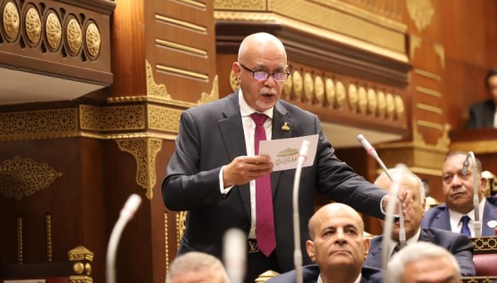 جانب من كلمة الجندى أثناء انعقاد جلسة مجلس الشيوخ  جانب من كلمة الجندى أثناء انعقاد جلسة مجلس الشيوخ