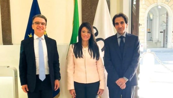 وزيرة التخطيط مع منظمة اليونيدو تبحث أهمية الاستثمار في التعليم الفني