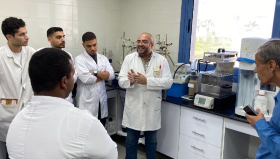 ميناء الدخيلة بالإسكندرية يستقبل وفدًا من طلاب كلية الزراعة