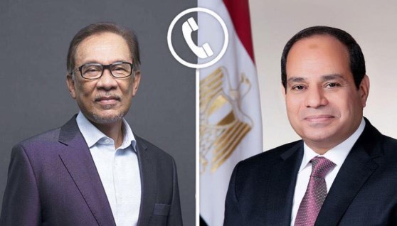 الرئيس السيسي ورئيس وزراء ماليزيا 