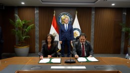 من توقيع الاتفاقية بحضور وزير البترول 