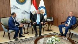 وزير البترول خلال لقائه الرئيس التنفيذي لشركة أركيوس إنرجي