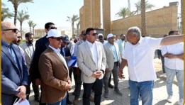 جانب من تفقد شريف الشربينى بمشروع "حدائق تلال الفسطاط" جانب من تفقد شريف الشربينى بمشروع "حدائق تلال الفسطاط"