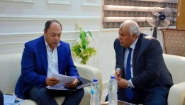 محافظ الوادي الجديد ورئيس هيئة تنمية الصعيد