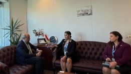 وزير الطيران المدني يلتقي مسؤولة برامج دعم الدول بمنظمة الإيكاو