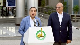 الدكتور مصطفى مدبولي خلال المؤتمر الصحفي