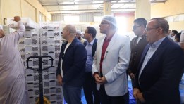 محافظ الجيزة خلال جولته التفقديه اليوم