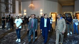 جانب من الزيارة