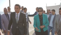 زيارة اللواء طارق الشاذلي لمدينة السويس الجديدة
