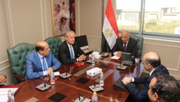 وزير الكهرباء يجتمع مع خبراء الطاقة النووية لبدء إنشاء مجمع الأسمدة العضوية 