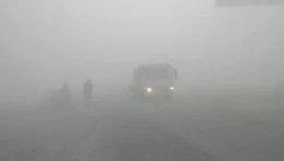 شبورة مائية في الصباح