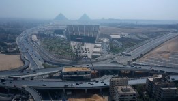 الطرق المؤدية للمتحف المصري الكبير  الطرق المؤدية للمتحف المصري الكبير