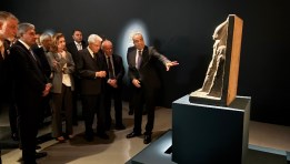 رئيس إيطاليا في معرض كنوز الفراعنة 