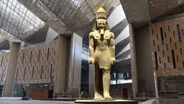 الملك رمسيس في المتحف المصري الكبير الملك رمسيس في المتحف المصري الكبير