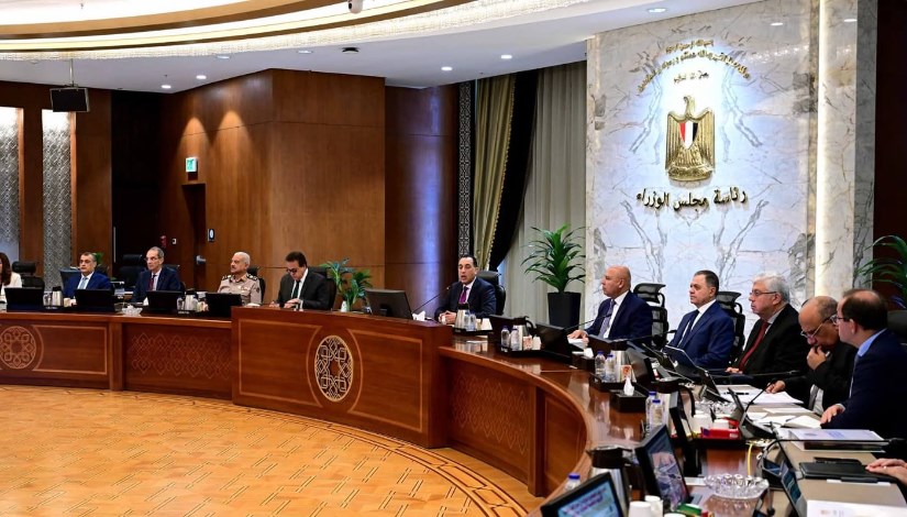 جانب من اجتماع مجلس الوزراء اليوم جانب من اجتماع مجلس الوزراء اليوم