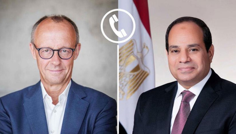 الرئيس عبد الفتاح السيسي يتلقى اتصالا هاتفيًا من المستشار الألماني الرئيس عبد الفتاح السيسي يتلقى اتصالا هاتفيًا من المستشار الألماني