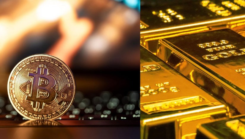 البيتكوين والذهب البيتكوين والذهب