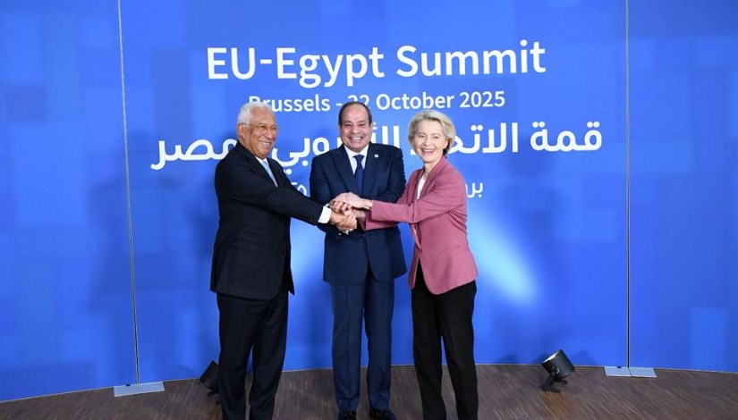الرئيس عبد الفتاح السيسي خلال مشاركته في القمة المصرية الأوروبية الأولى الرئيس عبد الفتاح السيسي خلال مشاركته في القمة المصرية الأوروبية الأولى