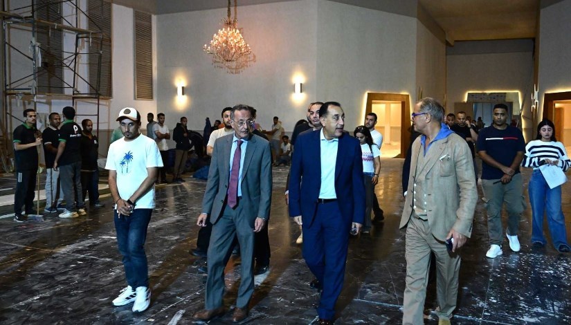 جانب من الزيارة جانب من الزيارة