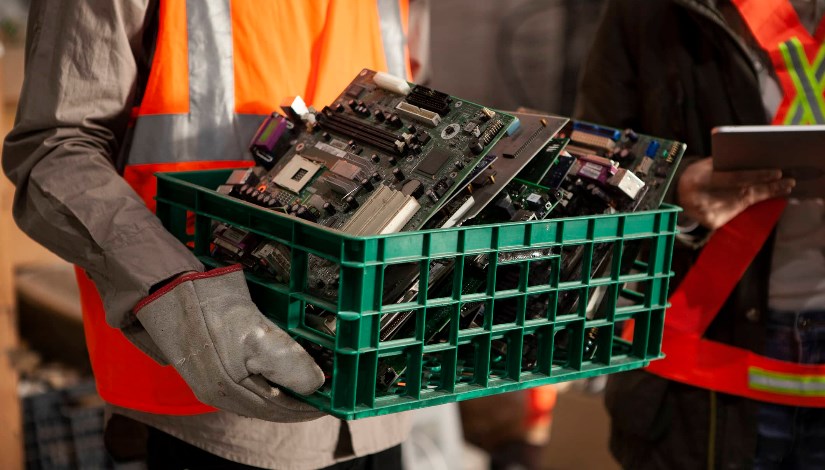 إعادة تدوير المخلفات الإلكترونية