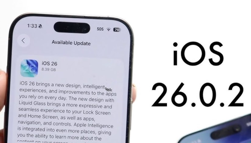 نظام التشغيل iOS 26.0.2 من Apple