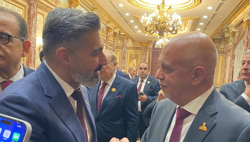 خلال لقاء النائب حازم الجندي والنائب ياسر جلال خلال لقاء النائب حازم الجندي والنائب ياسر جلال