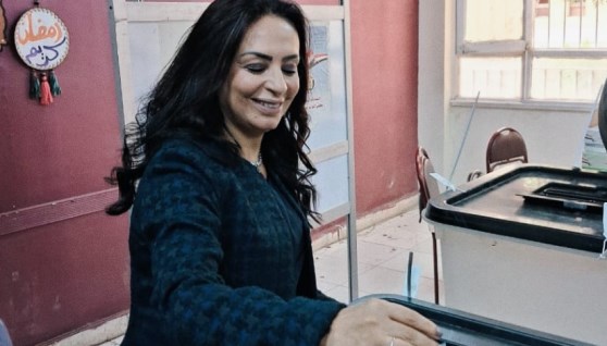 وزير التضامن تدلي بصوتها في انتخابات مجلس النواب