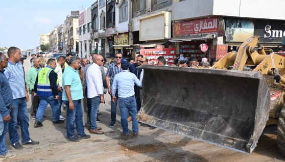 جانب من ازالة التعديات