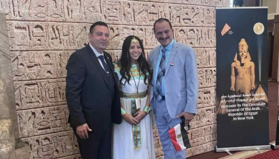 الجالية المصرية فى أمريكا تحتفل بافتتاح المتحف المصري الكبير