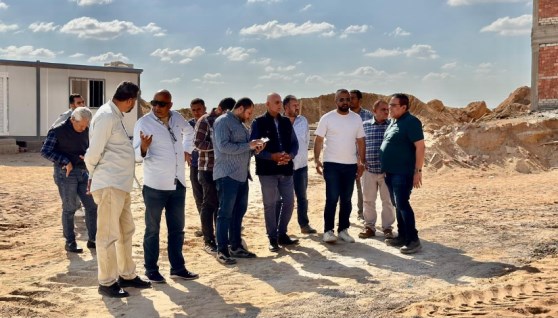 جانب من جولة رئيس جهاز العبور