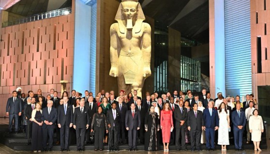 جانب من حفل افتتاح المتحف المصري الكبير