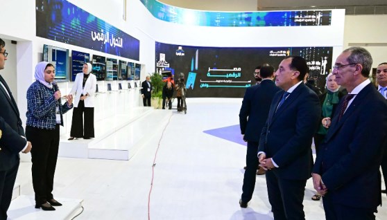 جانب من افتتاح معرض Cairo ICT