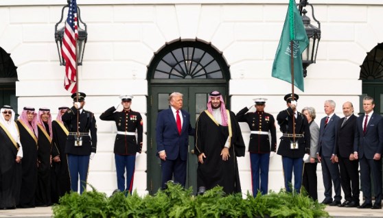 ولي العهد الأمير محمد بن سلمان والرئيس الأمريكي