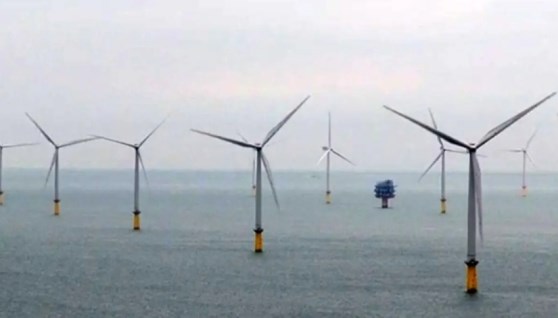 مزرعة رياح بحرية أرشيفية