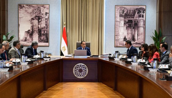 جانب من اجتماع مجلس الوزراء لتطوير المناطق المحيطة بمنطقة هضبة الأهرامات