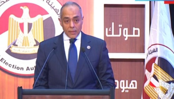 مدير الجهاز التنفيذي للهيئة الوطنية للانتخابات، خلال مؤتمر صحفي، اليوم الاثنين،