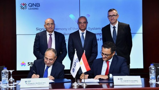 شركة QNB للتأجير التمويلي وتوقيع عقد مع شركة SBS
