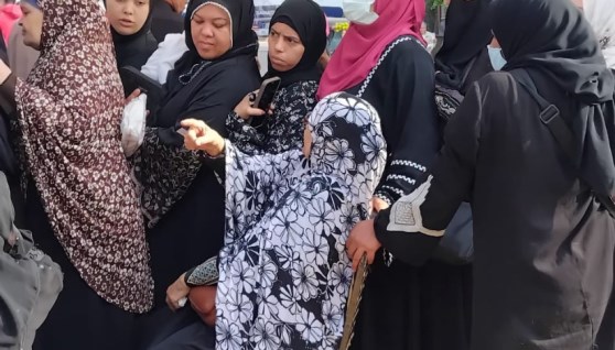 جانب من الانتخابات بمدرسة الوراق 