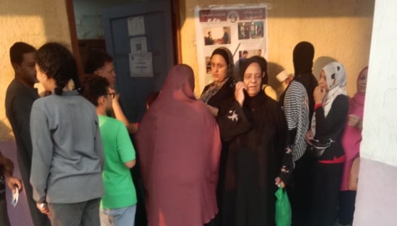 جانب من الانتخابات بالطالبية