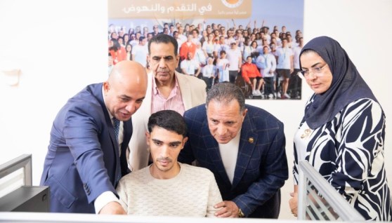 جانب من متابعة حزب الشعب الجمهوري للانتخابات