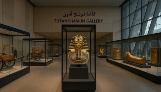 قاعة توت عنخ آمون