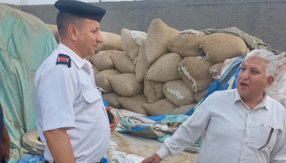  حملة رقابية مكبرة بالتعاون مع مديرية الزراعة