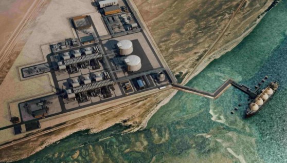 أحد مواقع شركة ادنوك للغاز