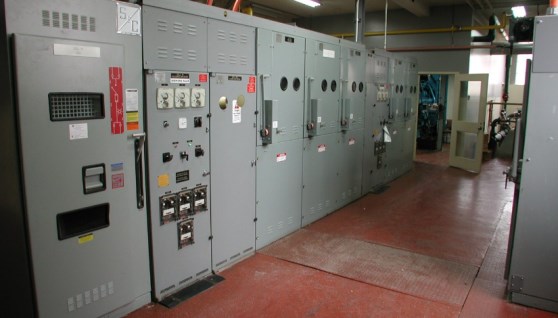 غرفة محولات كهرباء