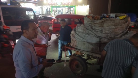 حافظة الجيزة تطارد عربات الكارو في الهرم وفيصل