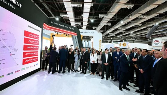 خلال افتتاح معرض TransMEA