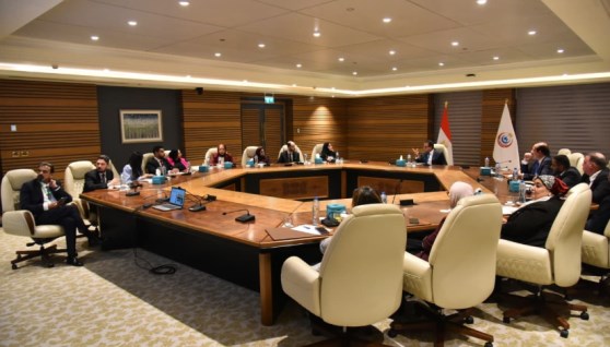 خلال لقاء الدكتور خالد عبد الغفار والدكتور نوف سليمان 